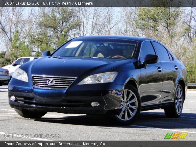 2007 Lexus ES 350 in Blue Onyx Pearl