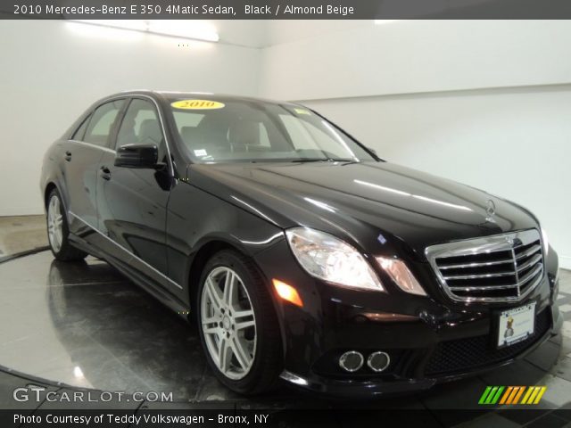 2010 Mercedes-Benz E 350 4Matic Sedan in Black