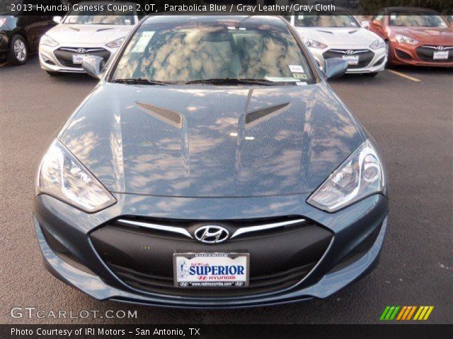 2013 Hyundai Genesis Coupe 2.0T in Parabolica Blue