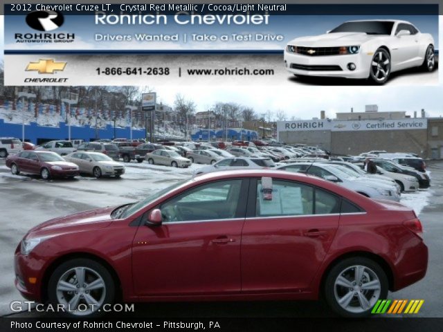 2012 Chevrolet Cruze LT in Crystal Red Metallic