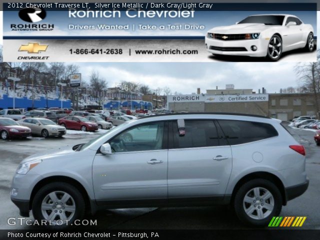 2012 Chevrolet Traverse LT in Silver Ice Metallic