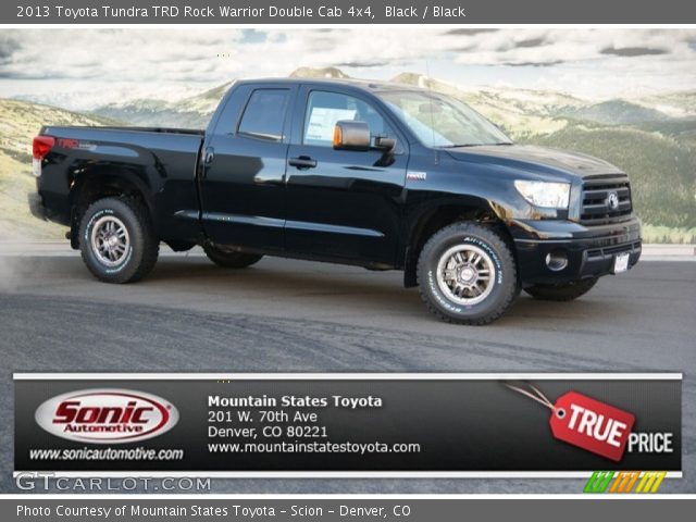 2013 Toyota Tundra TRD Rock Warrior Double Cab 4x4 in Black