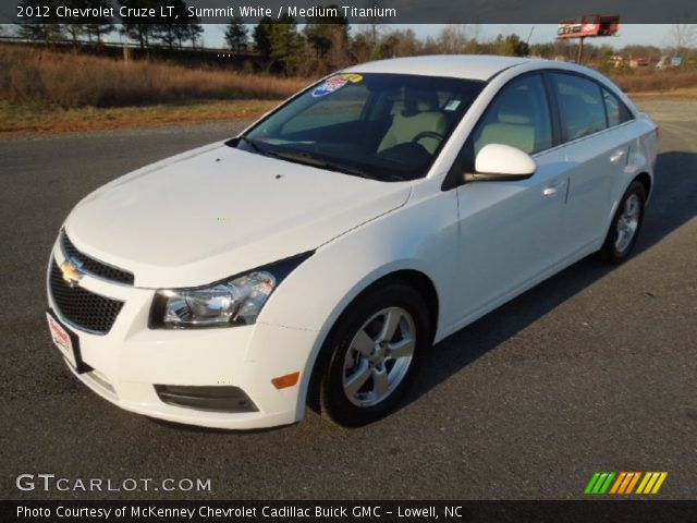 2012 Chevrolet Cruze LT in Summit White