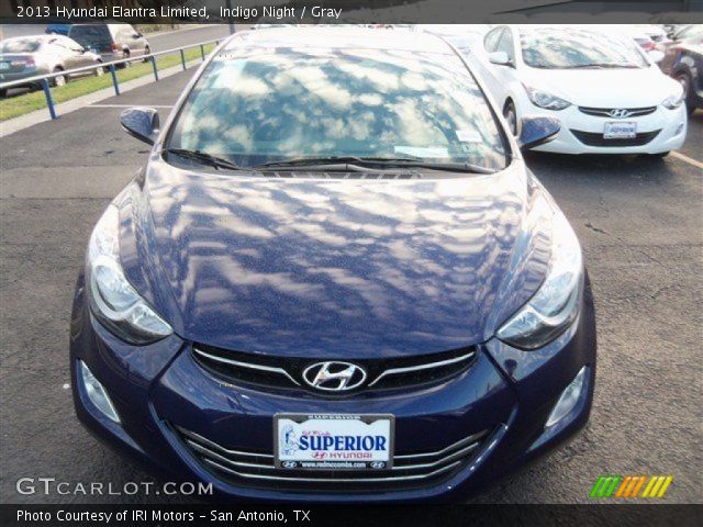 2013 Hyundai Elantra Limited in Indigo Night