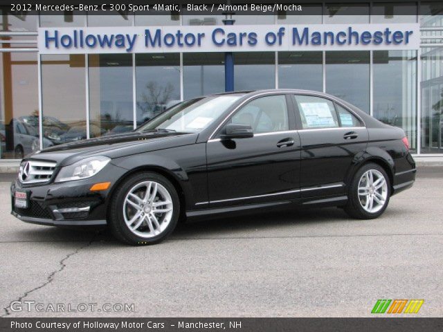 2012 Mercedes-Benz C 300 Sport 4Matic in Black