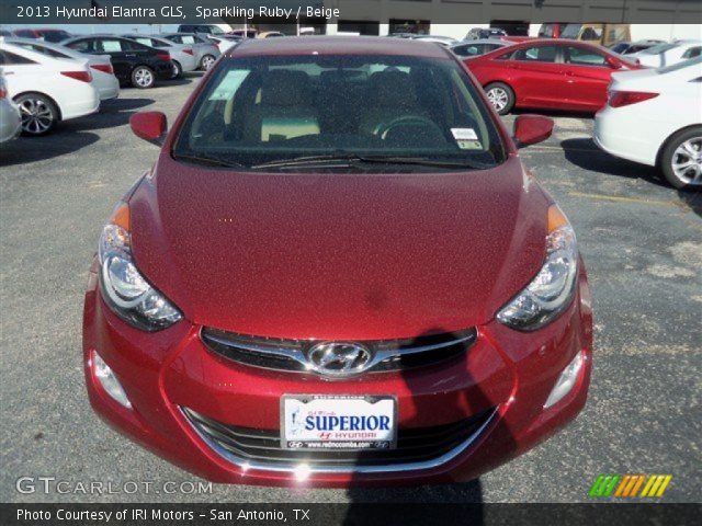 2013 Hyundai Elantra GLS in Sparkling Ruby