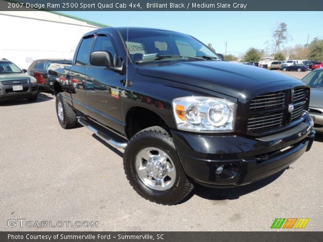 2007 Dodge Ram 2500 Sport Quad Cab 4x4 in Brilliant Black