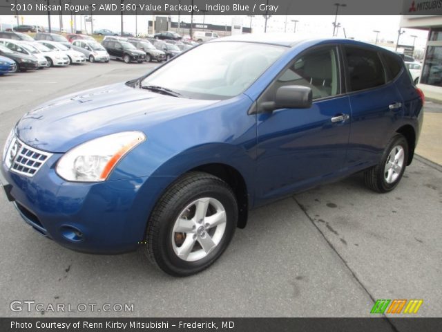 2010 Nissan Rogue S AWD 360 Value Package in Indigo Blue
