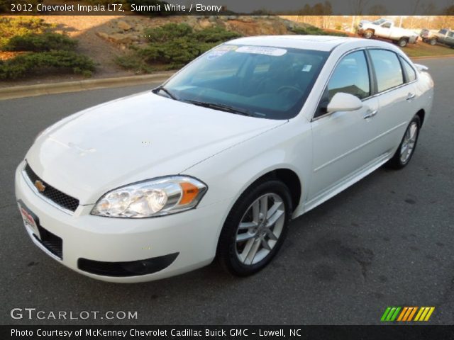 2012 Chevrolet Impala LTZ in Summit White