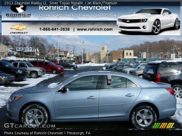 2013 Chevrolet Malibu LS in Silver Topaz Metallic