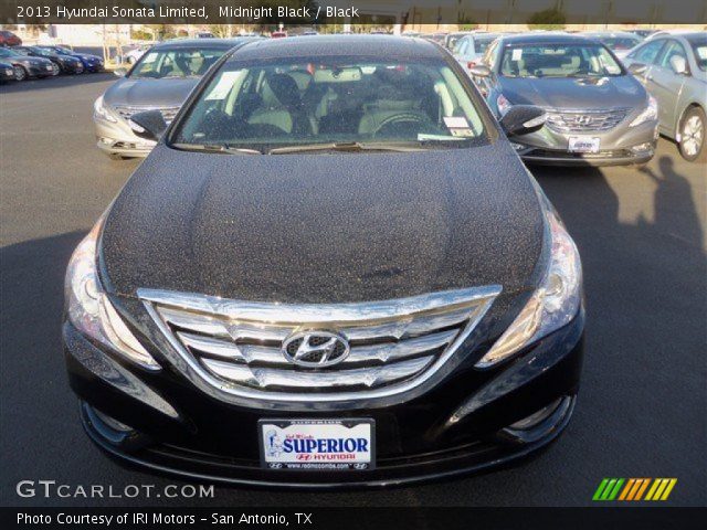 2013 Hyundai Sonata Limited in Midnight Black