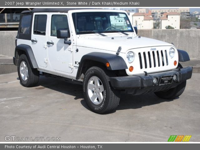 2007 Jeep Wrangler Unlimited X in Stone White