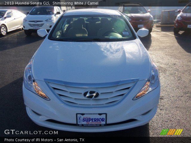 2013 Hyundai Sonata GLS in Shimmering White