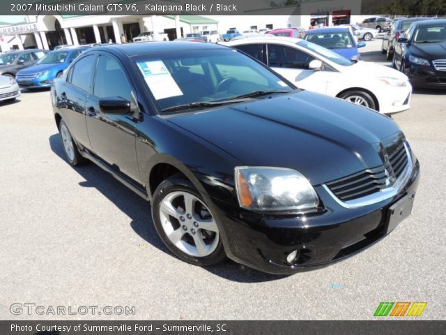 2007 Mitsubishi Galant GTS V6 in Kalapana Black