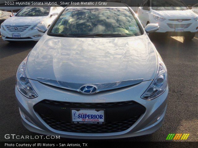 2012 Hyundai Sonata Hybrid in Silver Frost Metallic
