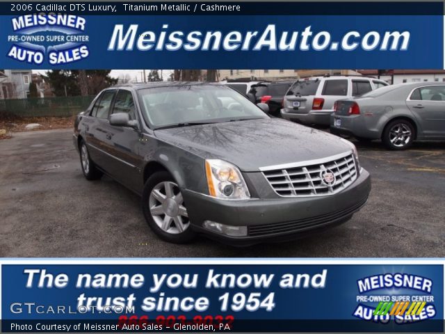 2006 Cadillac DTS Luxury in Titanium Metallic
