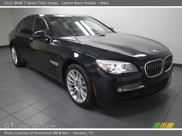 2013 BMW 7 Series 740Li Sedan in Carbon Black Metallic