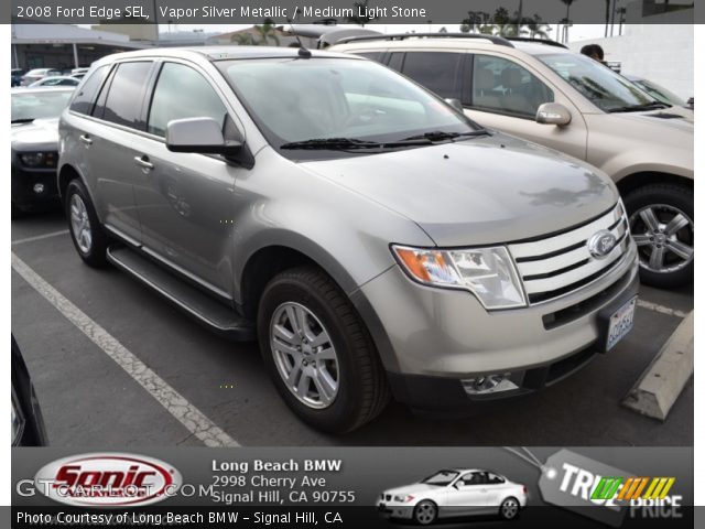 2008 Ford Edge SEL in Vapor Silver Metallic