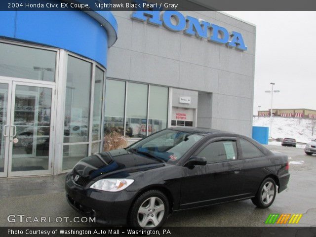 2004 Honda Civic EX Coupe in Nighthawk Black Pearl