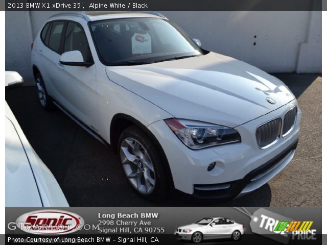 2013 BMW X1 xDrive 35i in Alpine White