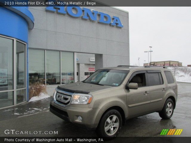 2010 Honda Pilot EX-L 4WD in Mocha Metallic