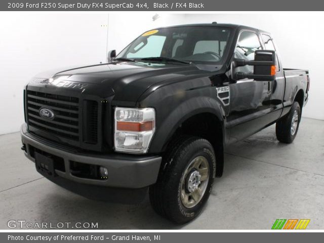 2009 Ford F250 Super Duty FX4 SuperCab 4x4 in Black