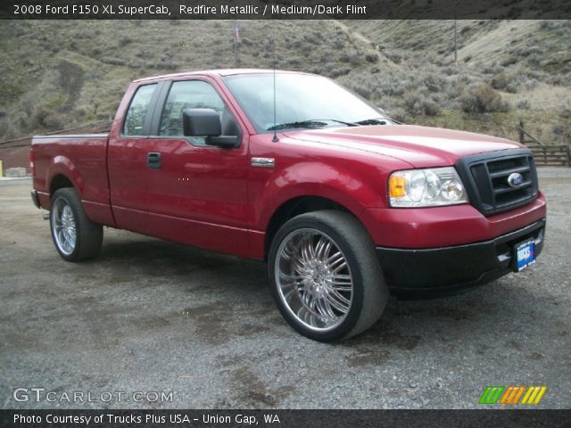 2008 Ford F150 XL SuperCab in Redfire Metallic