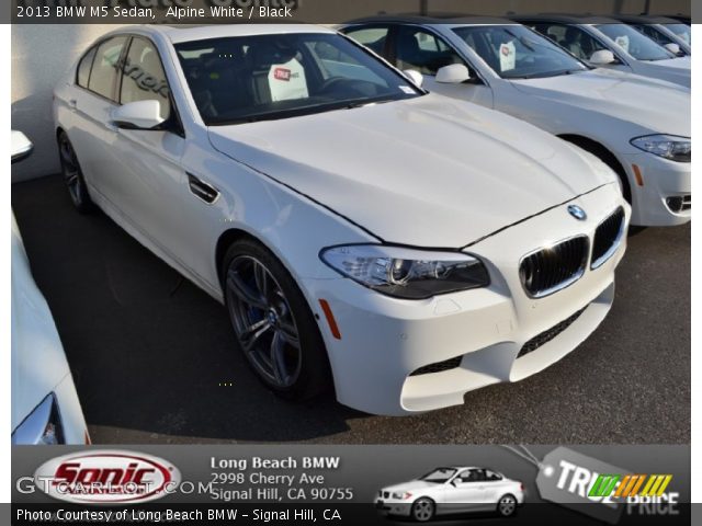 2013 BMW M5 Sedan in Alpine White