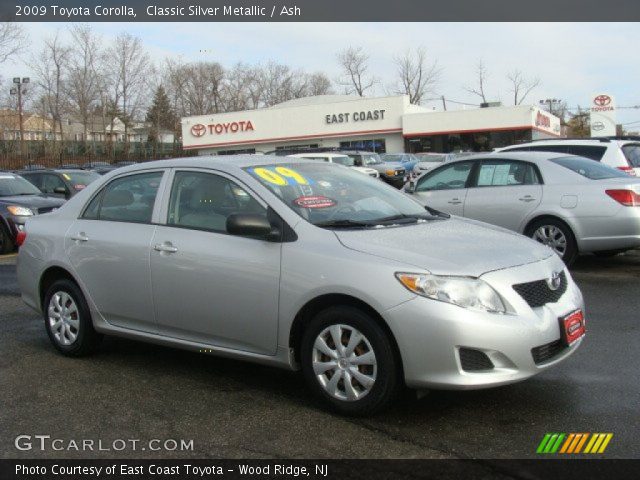 2009 Toyota Corolla  in Classic Silver Metallic