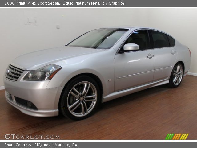 2006 Infiniti M 45 Sport Sedan in Liquid Platinum Metallic