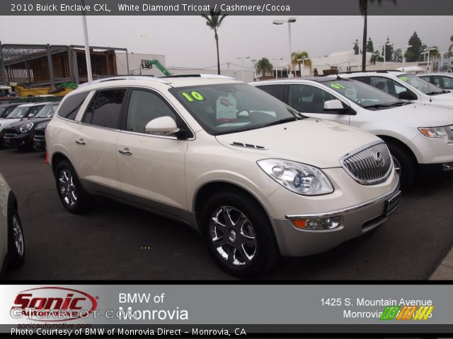 2010 Buick Enclave CXL in White Diamond Tricoat