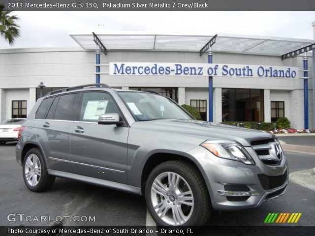 2013 Mercedes-Benz GLK 350 in Palladium Silver Metallic