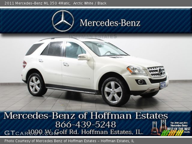 2011 Mercedes-Benz ML 350 4Matic in Arctic White