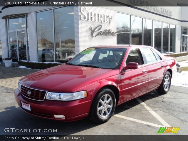 2000 Cadillac Seville STS in Crimson Pearl