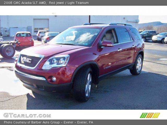 2008 GMC Acadia SLT AWD in Red Jewel