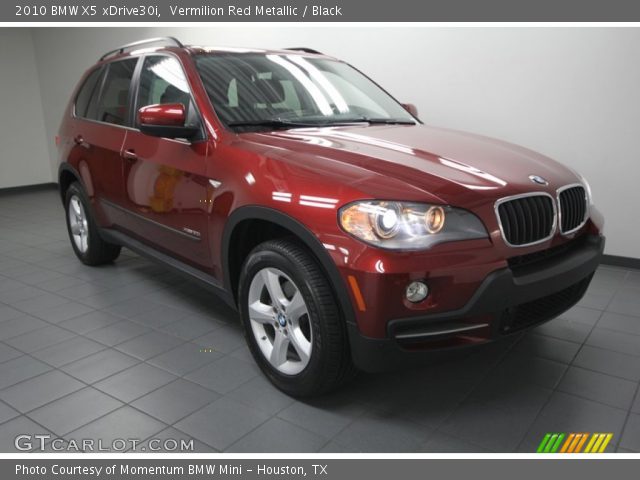 2010 BMW X5 xDrive30i in Vermilion Red Metallic