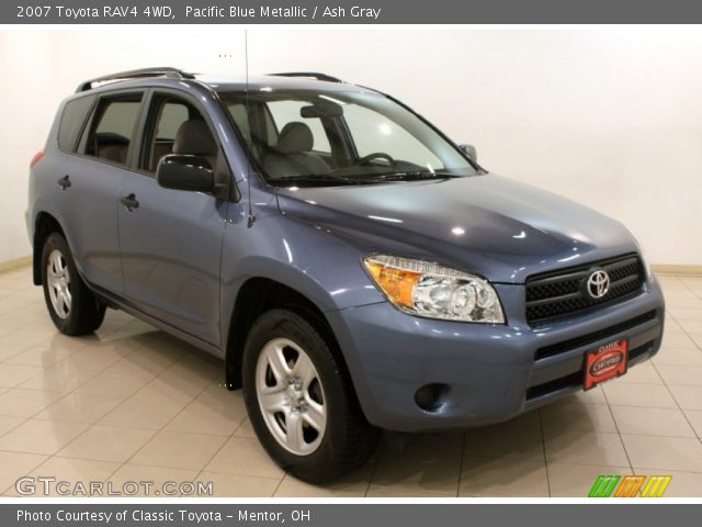2007 Toyota RAV4 4WD in Pacific Blue Metallic