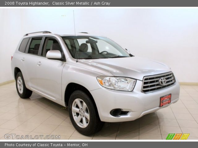 2008 Toyota Highlander  in Classic Silver Metallic