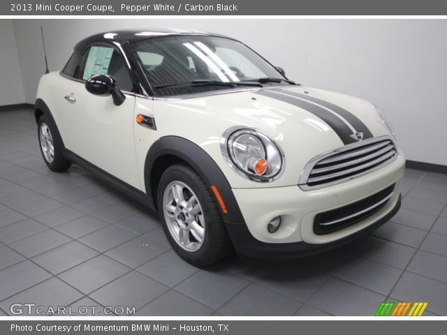 2013 Mini Cooper Coupe in Pepper White