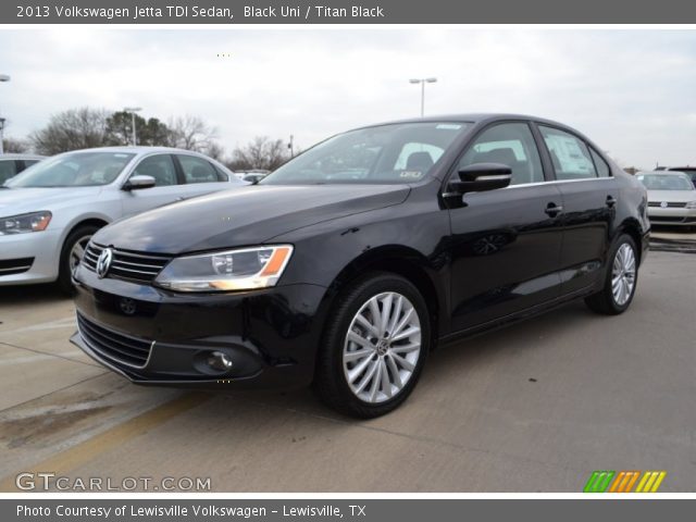 2013 Volkswagen Jetta TDI Sedan in Black Uni