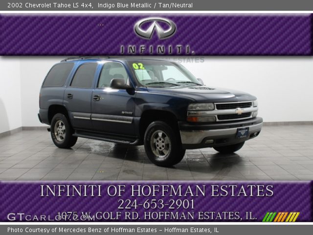 2002 Chevrolet Tahoe LS 4x4 in Indigo Blue Metallic