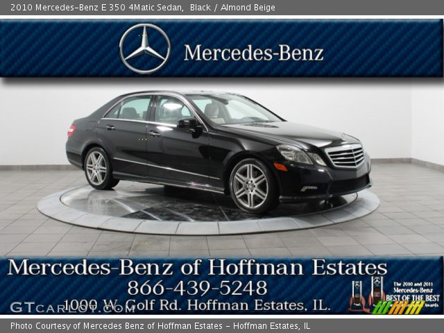 2010 Mercedes-Benz E 350 4Matic Sedan in Black