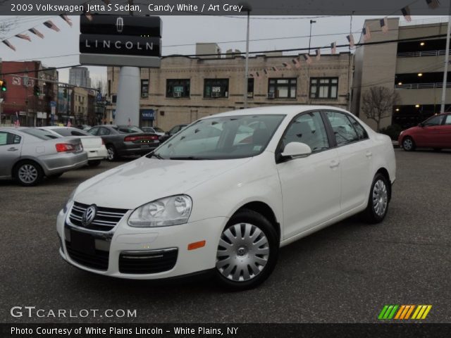 2009 Volkswagen Jetta S Sedan in Candy White