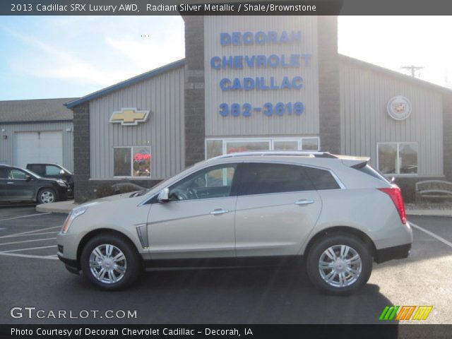 2013 Cadillac SRX Luxury AWD in Radiant Silver Metallic