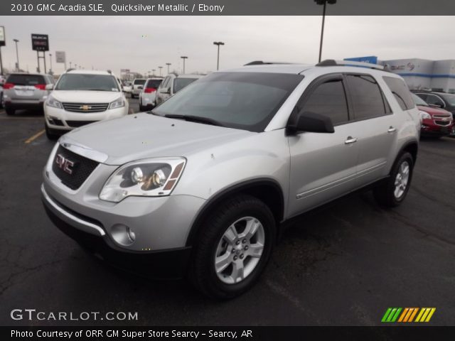 2010 GMC Acadia SLE in Quicksilver Metallic