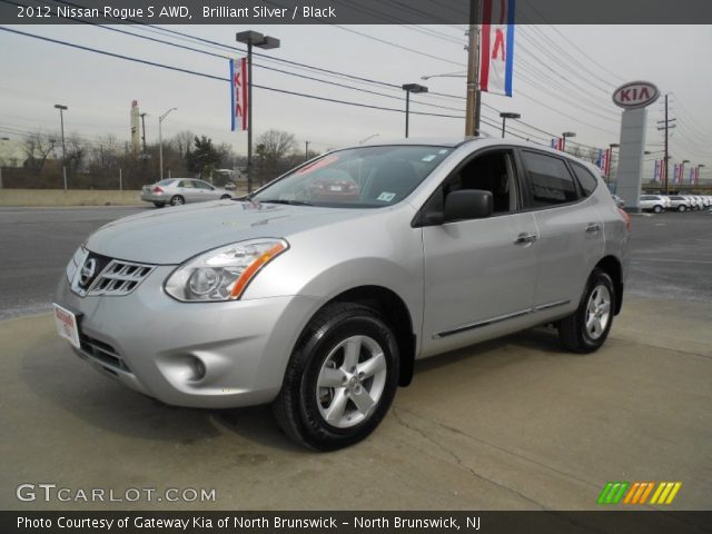 2012 Nissan Rogue S AWD in Brilliant Silver