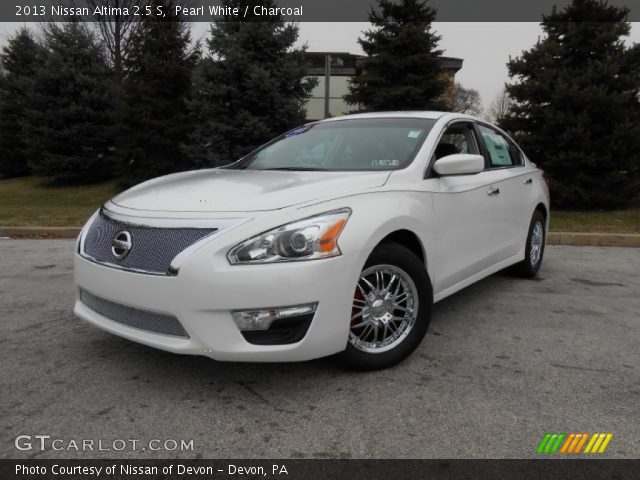 2013 Nissan Altima 2.5 S in Pearl White