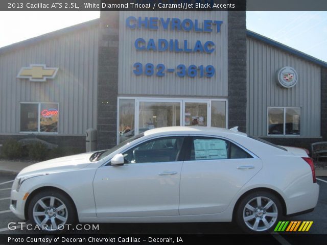 2013 Cadillac ATS 2.5L in White Diamond Tricoat