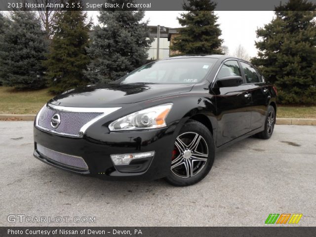 2013 Nissan Altima 2.5 S in Super Black