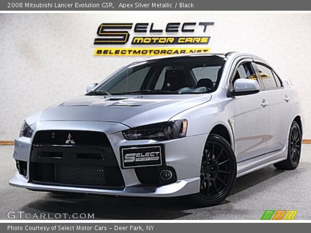 2008 Mitsubishi Lancer Evolution GSR in Apex Silver Metallic